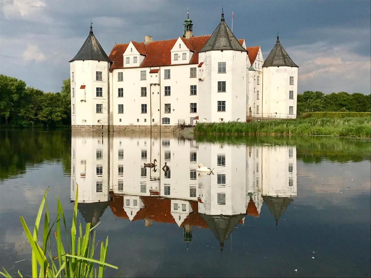 Ferienwohnung Flossis Home Glücksburg Buitenkant foto